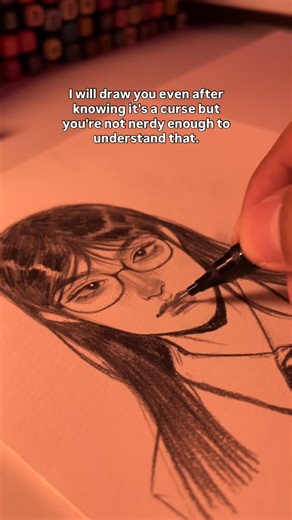 win on Instagram: "If Drawing someone you love is a curse, then let me be cursed, for love is worth the pain. #art #artist #viral #draw #illustration #sketchdaily #sketch #doodle #fyp #reels #instaart #drawing"