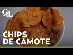 ¡100 % naturales! CHIPS de camote | Botana fácil