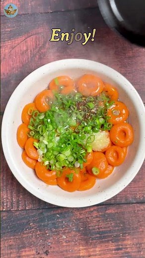 Carrot Button Noodles