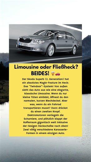 Skoda Superb Twindoor: Das geniale Kofferraum-Geheimnis 🤯🚗