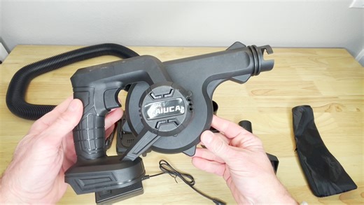 Watch Showcasing This Dual Functioning Vacuum Leaf Blower With Assembly Demo on Amazon Live