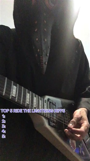 Top 5 Heavy Metal Riffs from Ride the Lightning