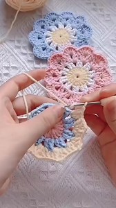 Create Beautiful and Unique Crochet Projects with African Flower Hexagons❤️️Full Video👇👇 | Crochet Ideas