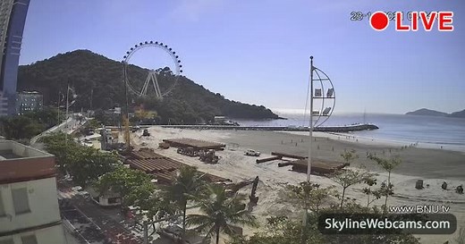 【LIVE】 Live Cam Balneário Camboriú - Brasil | SkylineWebcams
