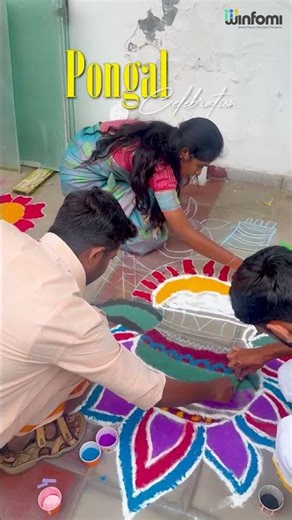 Office Pongal celebration 2026. #fun #pongal #celebration