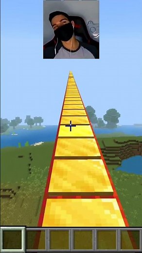 TNT Run Failed 😱 (99%) #shorts #minecraft