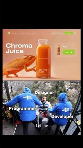 Developer vs Designer 😂 Who Wins? #coding #shorts