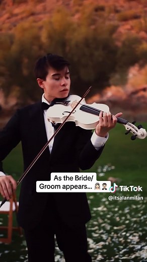 Imagine “Goodness of God” as a Wedding Entrance ❤️ 💍 Full track by @StringsBespoke #fyp #violinist #weddingentrance #weddinginspo #dallasviolinist #christian