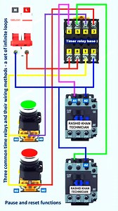 916 reactions · 125 shares | PAUSE RESET FUNCTION WIRING 2 CONTACTOR WITH TIMER RELAY WIRING DIAGRAM #Alhamdulillah #Rashidkhangenerator #electrician #mechanic #electronic #generator #technician #india #saudiarabia #usa #america #england #canada #netherlands #ireland #education #engineproblem #california #engineering #newyork #alberta #caterpillar #cummins #perkins #doosan #mtu #germany #automotive #automobile #كهربائي | Rashid Khan | Facebook