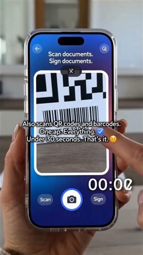 Scan anything in seconds… documents & barcodes