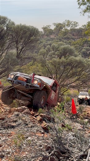 Winching during the Rampage stage at Cliffhanger. The Navi was running so fast I struggled to film him! 🏃‍♂️ #winchtruck #4x4australia #4wding #offroadrecovery #winching | Mosko Offroad