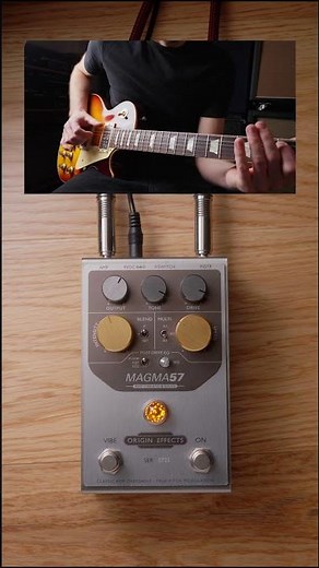Swampy fast modulation with the MAGMA57 #guitarpedals #origineffects #modulation #pedalboard #guitar