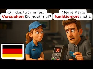 🇩🇪 Gas Station Conversations | A1-A2 | Learn Real German for Beginners