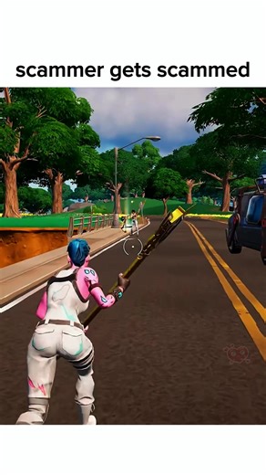 scammer get scammed #fortnite