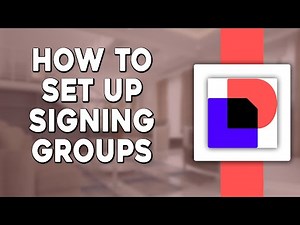How To Set Up Signing Groups In Docusign (Quick and Easy)