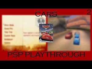 Cars: The Video Game | PSP | Postcard Rally Mode Playthrough