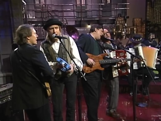 The Band performing "The Weight" on the Late Show with David Letterman in 1995. #TheBand #MusicHistory #DavidLetterman | The Band: A History