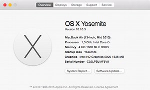 Update Macbook Operating System