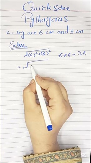 1. Pythagoras Theorem Trick | Find Hypotenuse in 5 Seconds | 9th Class Math Shorts
