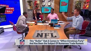Can you name that "Butler" with Darius Butler in the GMFB studio? This "Butler" led his team last season with a career-high 4INT & 17 passes defensed This "Butler's" father played CB for the Falcons 🤔 | NFL Network