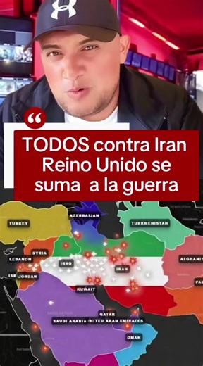 Gran Bretaña envía aviones de guerra a Oriente Medio para “operaciones defensivas” tras el ataque de Estados Unidos a Irán. #iran #eeuu🇺🇸 #granbretaña🇬🇧