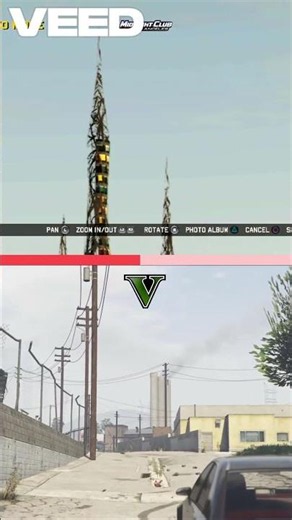 GTA V vs MCLA Landmarks #7 #gta5 #mcla #midnightclub