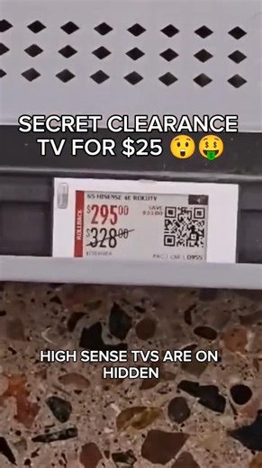 $400 65 INCH TVs ON HIDDEN CLEARANCE FOR $25 😳🔥