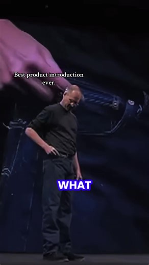 Best product introduction ever.#apple #stevejobs #Investing #FinanceTok #ceo