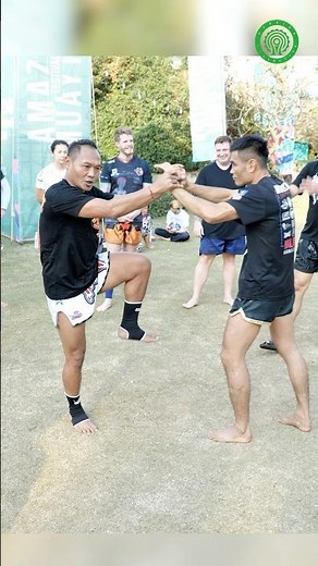 Muay Thai Tricks - Unorthodox Kicks with Saenchai