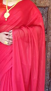 35K views · 1K reactions | Teej Special Red Sharee  Direct Message...