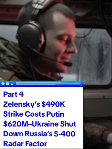 Part 4: Zelensky’s $490K Strike Costs Putin $620M–Ukraine Shut Down Russia’s S-400 Radar Factory #UkraineWar #putin #costs #strike #zelensky