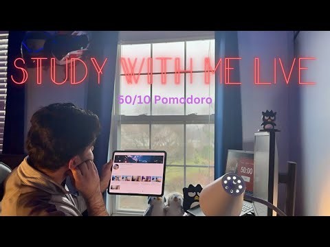 7 Hour Study With Me LIVE | Medical Student - USMLE Step 1 | 50/10/70 Pomodoro w/ Lofi (12/26/25)