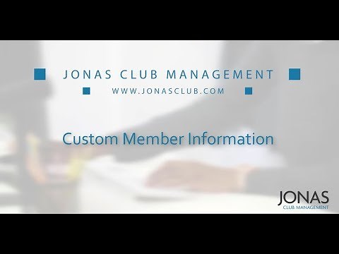Club Management - Custom Member Information