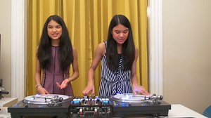 Amira & Kayla DJ practice Classic Reggae “Shabba Ranks” mix. | DJs Amira & Kayla