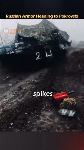 Russian T-80 Tanks and BTRs Advance Together to Pokrovsk! #UkraineWar #ArmoredConvoy #T80BVM #BTR