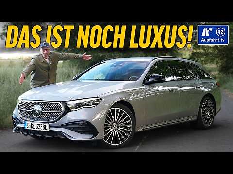 2025 Mercedes E 300 de 4MATIC T-Model AMG Line S214 Buyer's Guide, Test German, Review, Driving R...