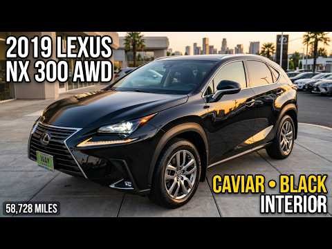 2019 Lexus NX 300 AWD Walkaround Tour | Caviar Black | Way Scarff Ford