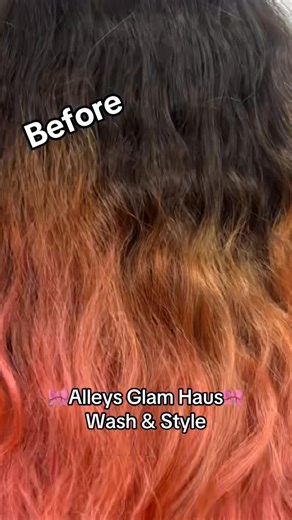 🎀Alleys Glam Haus🙌 Wash & Style, Wednesday 🐪6930 Lyons Ave🎀 Full Service Salon❣️$25 📲DM 2 Book 📕 | Sarah Romo