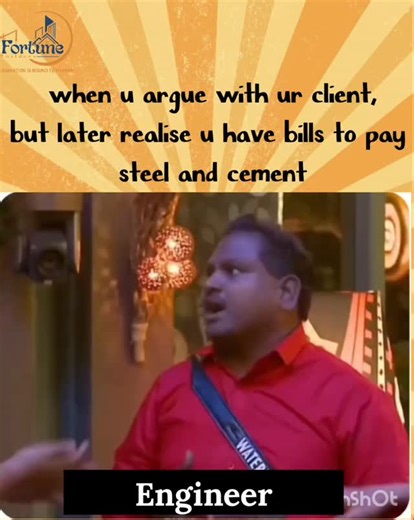 fortune buildrs on Instagram: "Life of civil engineer 🏗️ #construction #constructionlife #nagapattinam #fortunebuilders #buildings #builders #engineering #engineerlife #memesdaily #meme #memepage #memes😂 #bigboss #bigboss13"