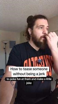 How to make fun of people (you know, correctly)