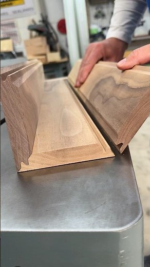 Using the Freud lock miter shaper cutter to make some 4.5 x 4.5 walnut posts #freudtoolsambassador