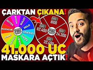 ÇARKTAN ÇIKANA 41.000 UC MASKARA M416 AÇTIK! AŞIRI ŞANSLI! (REKOR) | PUBG Mobile