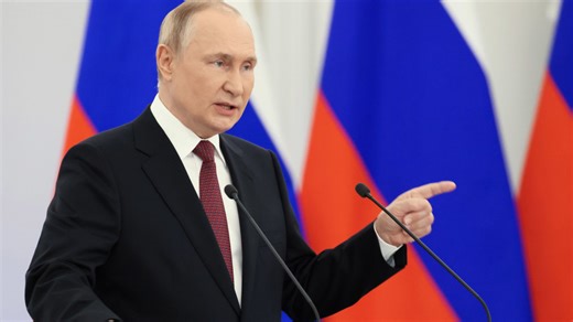 Putin signs Russian annexation of four Ukrainian regions