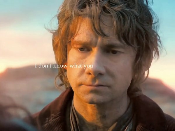 #thehobbit #lotr #bagginshield #thorinoakenshield #bilbobaggins | the hobbit