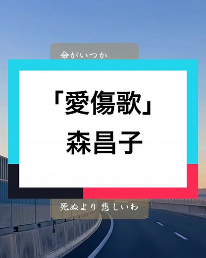 愛傷歌 by 森昌子: 心に残る歌詞とメロディー