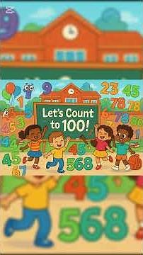 Counting to 100 – Fun Kids Numbers Song