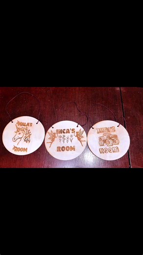 Personalized Door Signs with OMtech K40