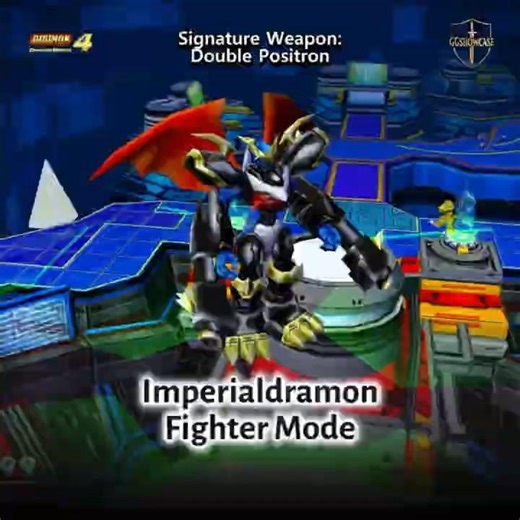 Imperialdramon Fighter Mode Showcase [Digimon World 4] #digimon #shorts #reels #ps2 #game