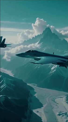 Top 5 Fighter Jets in Action #airforce #aerialcombat #4kaviation #aianimation