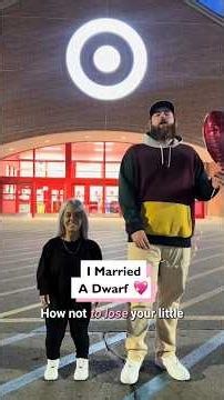 Our 2-foot height difference makes people ANGRY 🙄📏 #LittleWifeBigLife #Dwarfism #HeightDifference